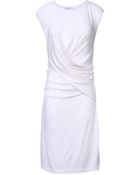 T By Alexander Wang Knee-Length Dress - Lyst