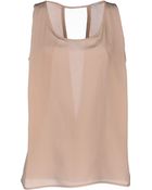Vionnet Top - Lyst