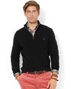 Polo Ralph Lauren Merino Wool Half Zip Sweater - Lyst