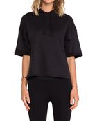 Stateside Short Sleeve Sweatshirt - Lyst