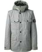 Stone Island Padded Jacket - Lyst