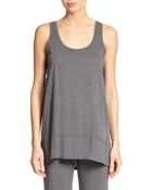 Donna Karan New York Cotton Jersey Pajama Top - Lyst