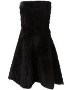 Gareth Pugh Plush Dress - Lyst