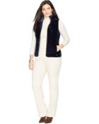 Lauren by Ralph Lauren Plus Reversible Quilted Vest - Lyst