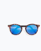 Zara Round Sunglasses - Lyst
