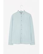 Cos Washed Denim Shirt - Lyst