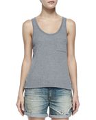 Rag & Bone Prema One-Pocket Tank - Lyst