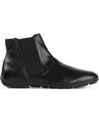 Emporio Armani Stylised Chelsea Boots - Lyst