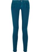 M Missoni Mid-Rise Stretch-Corduroy Skinny Jeans - Lyst
