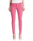 J Brand Mid-Rise Skinny Jeans - Lyst