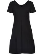 Alberta Ferretti Short Dress - Lyst