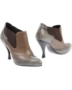Emporio Armani Shoe Boots - Lyst