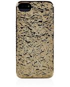 Marc By Marc Jacobs Foil Effect Iphone 5 Case - Lyst