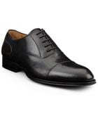 Saks Fifth Avenue Black Label Leather Captoe Oxfords - Lyst