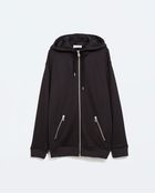 Zara Hooded Sweatshirt - Lyst