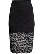 H&M Lace Skirt - Lyst