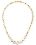 Eddie Borgo Graduated Gemstone Cone Necklace - Lyst