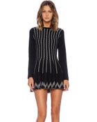 Joa Skater Dress - Lyst