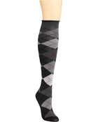 Hue Argyle Knee Socks - Lyst