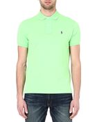 Ralph Lauren Customfit Mesh Polo Shirt - Lyst