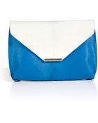 Emilio Pucci Leather Newton Envelope Clutch - Lyst