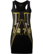 Philipp Plein Leo Thunder Tank Top - Lyst