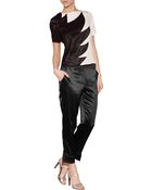 Marc By Marc Jacobs Satin Tapered Pants - Lyst