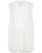3.1 Phillip Lim Paneled Cotton And Silk Mini Dress - Lyst