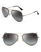 Ray-Ban Polarized Aviator Sunglasses - Lyst