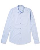 Balenciaga Slim-Fit Cotton-Blend Poplin Shirt - Lyst