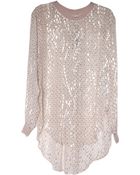 By Malene Birger Melinia Long Sleeve Blouse - Lyst