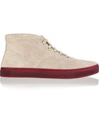 Alexander Wang Jess Suede High-Top Sneakers - Lyst