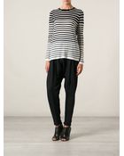 Vince Striped Sweater - Lyst