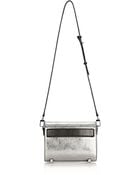 Alexander Wang Chastity Mini Sling In Silver With Rhodium - Lyst