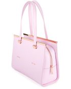 Ted Baker Metallic Bar Tote Bag - Lyst