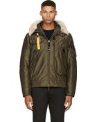 Parajumpers Olive Layered Gobi Jacket - Lyst
