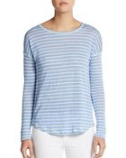 C&C California Striped Dropped Shoulder Top - Lyst