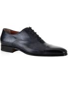 Santoni George Leather Oxford - Lyst