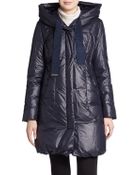Elie Tahari Lisa Hooded Puffer Coat - Lyst