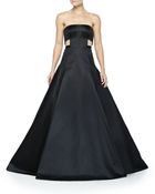 Jason Wu Duchess Satin Cutout Gown - Lyst