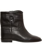 Isabel Marant Etoile 70Mm Cluster Leather Boots - Lyst