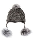 Inverni Pompoms Hat - Lyst