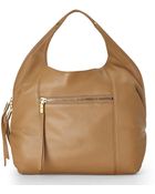 Vince Camuto Mocha Zoe Hobo - Lyst