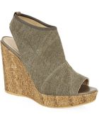 Stuart Weitzman Glover Wedges - Lyst