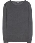 A.P.C. Chic Fine-Knit Sweater - Lyst