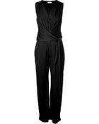 Issa Draped Jersey Jumpsuit - Lyst