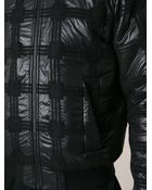 Alexander Wang Checked Bomber Jacket - Lyst