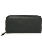 Violeta By Mango Zip Pebbled Wallet - Lyst