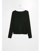 Mango Embossed Polka-Dot Sweater - Lyst