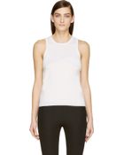 Maison Martin Margiela Ivory Cashmere Sleeveless Sweater - Lyst
